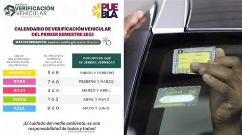 cita para verificar puebla|Cita Verificación Puebla 2024